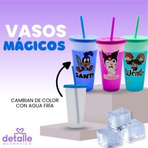 vasos mágicos personalizados