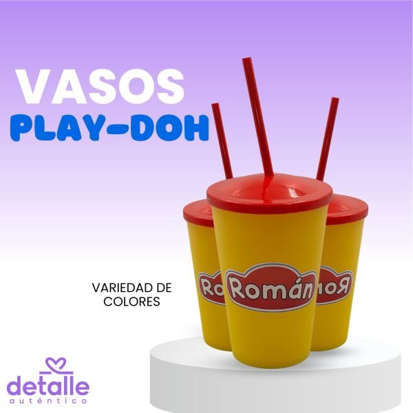 VASOS PLAY DOH